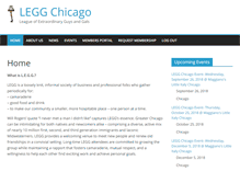 Tablet Screenshot of leggchicago.com